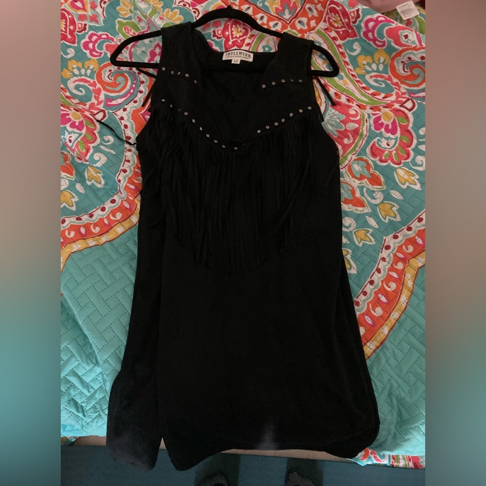 Western mini dress